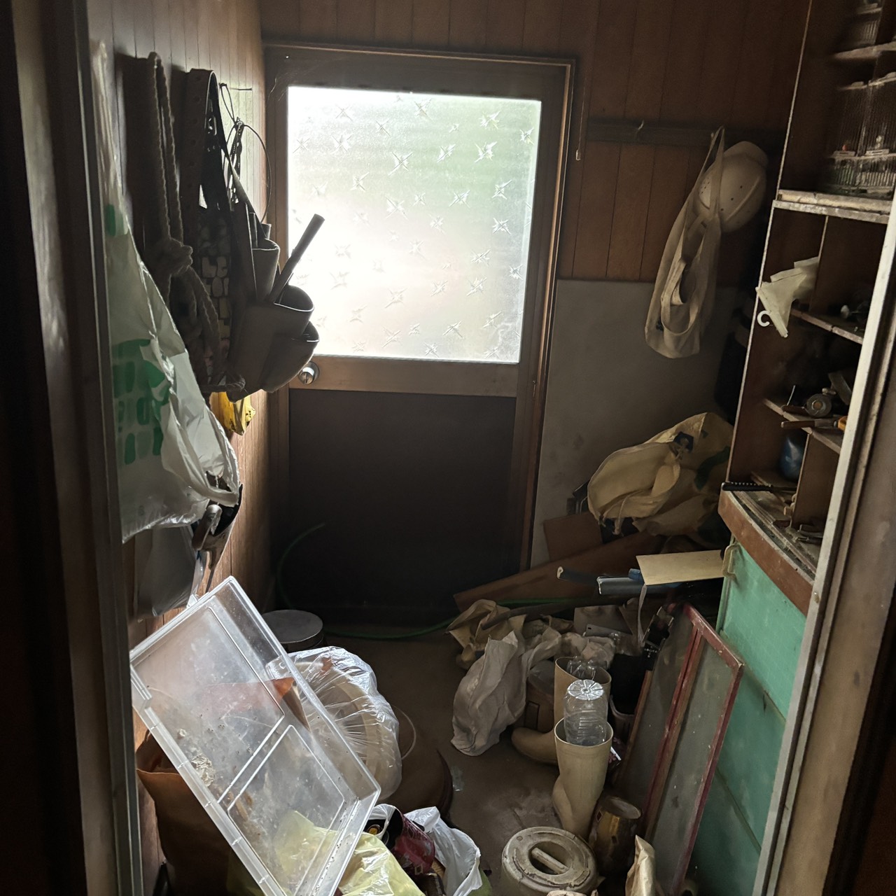 片付け前